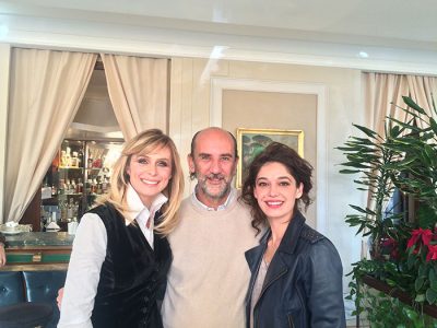 Umberto Scipione, Serena Autieri e Ana Caterina Marariu