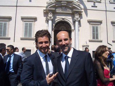 Alessandro Siani e Umberto Scipione